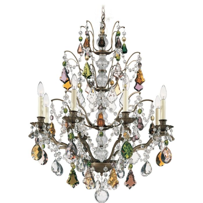 Eight Light Chandelier by Schonbek