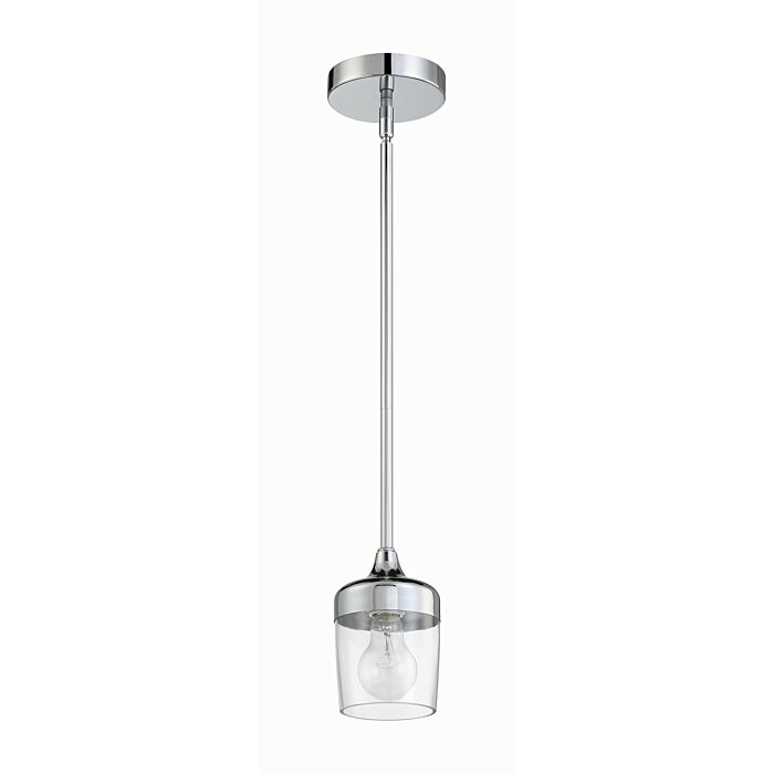 Wrenn 1-Light Mini Pendant in Chrome
