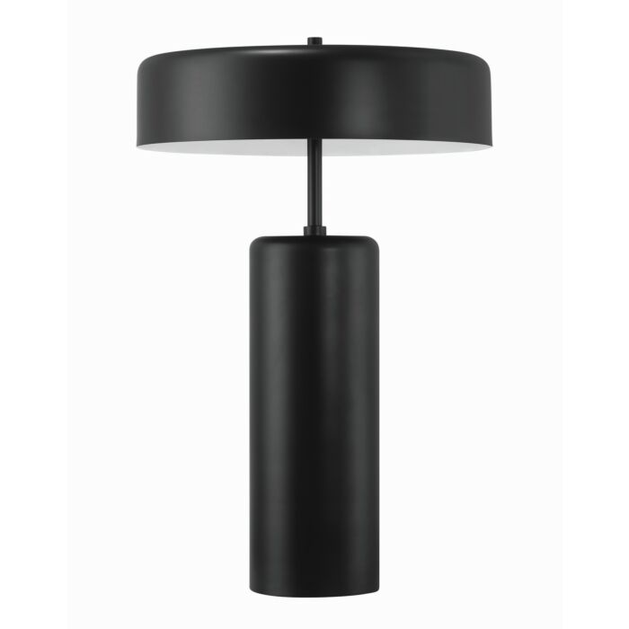 Table Lamps 3-Light Table Lamp in Flat Black