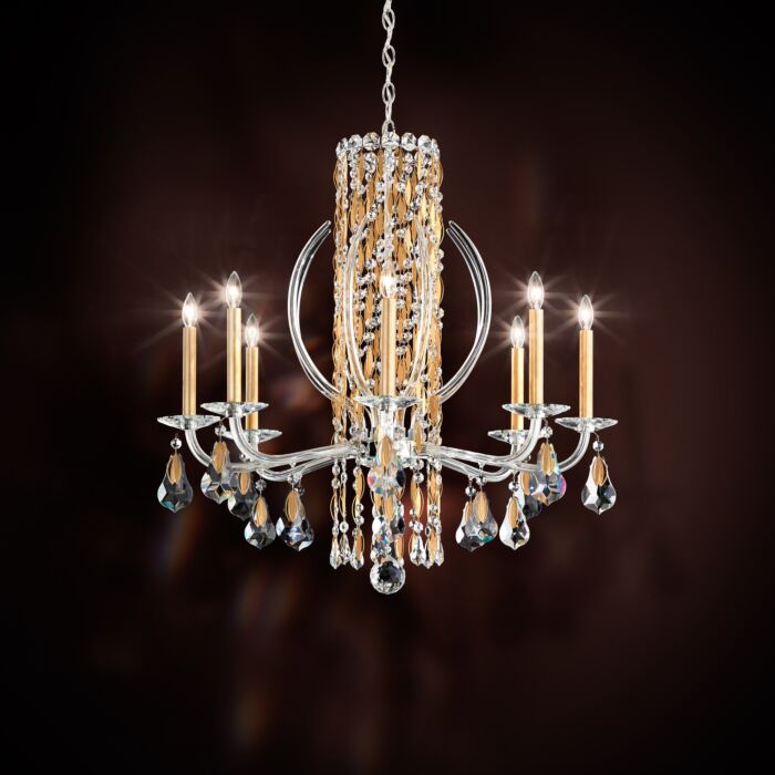 Eight Light Chandelier by Schonbek
