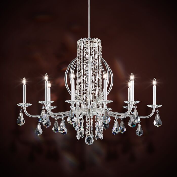 Ten Light Chandelier by Schonbek
