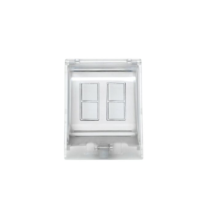 Dual Duplex Switch Weatherproof Flush Mount And Gang Box