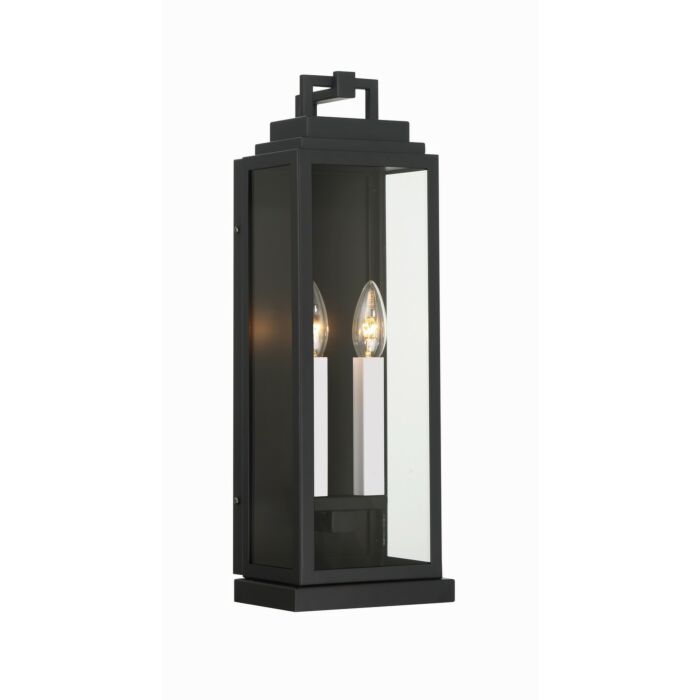 Two Light Outdoor Wall Sconce by Crystorama