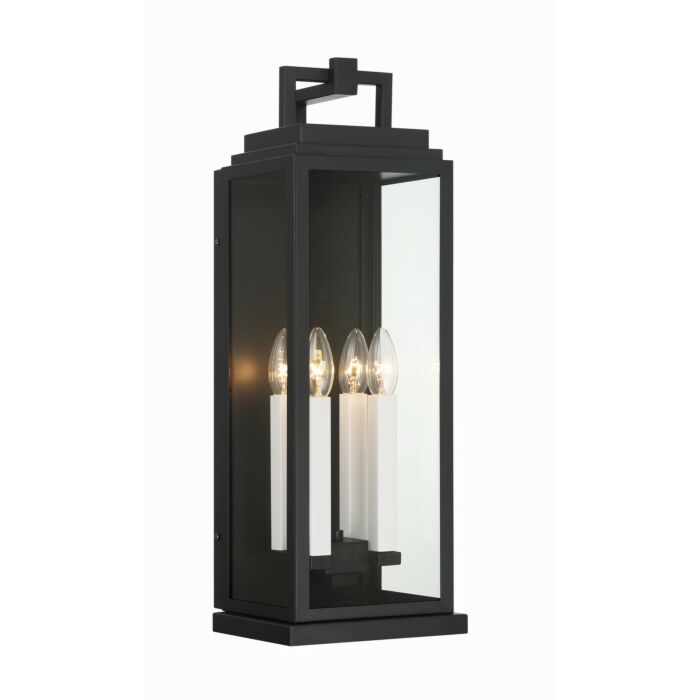 Four Light Outdoor Wall Sconce by Crystorama