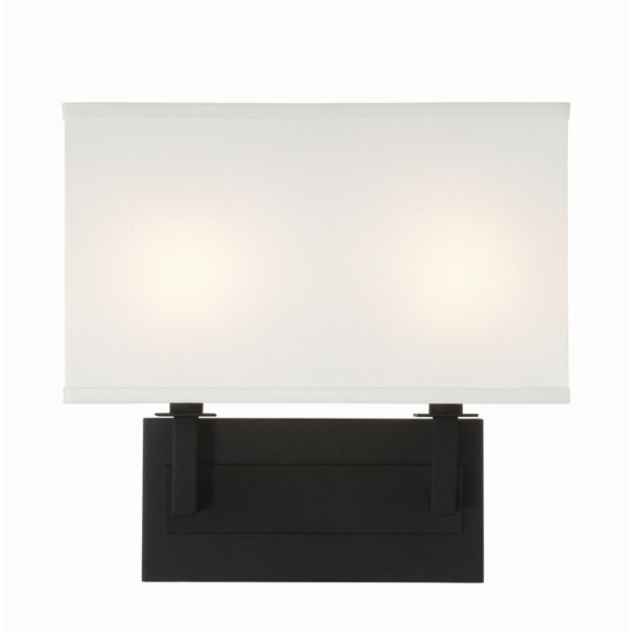 Two Light Wall Sconce by Crystorama