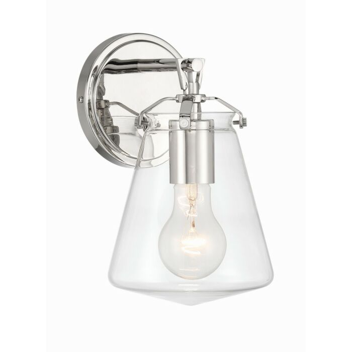 One Light Wall Sconce by Crystorama
