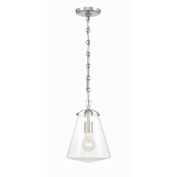 One Light Mini Pendant by Crystorama