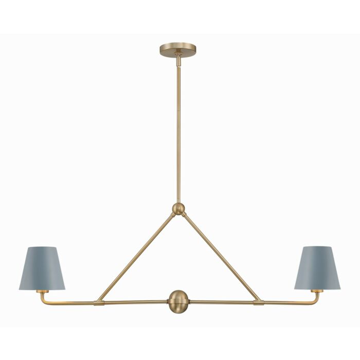 Two Light Chandelier by Crystorama