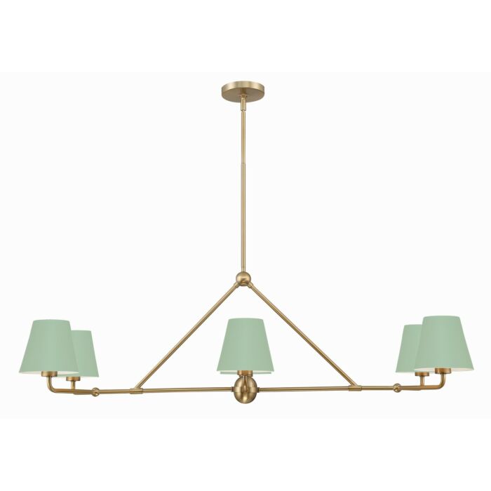 Six Light Chandelier by Crystorama