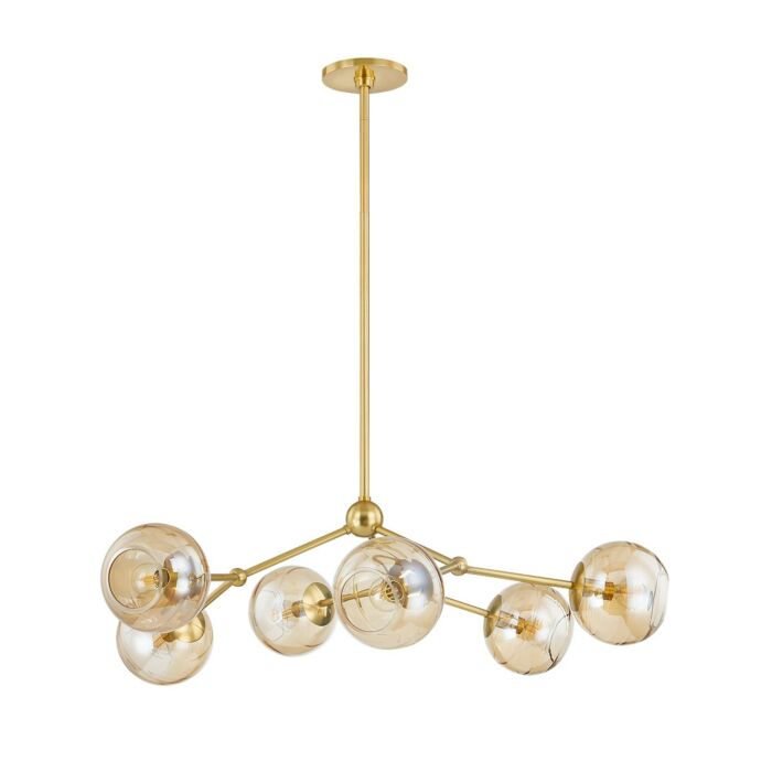 Six Light Chandelier by Mitzi