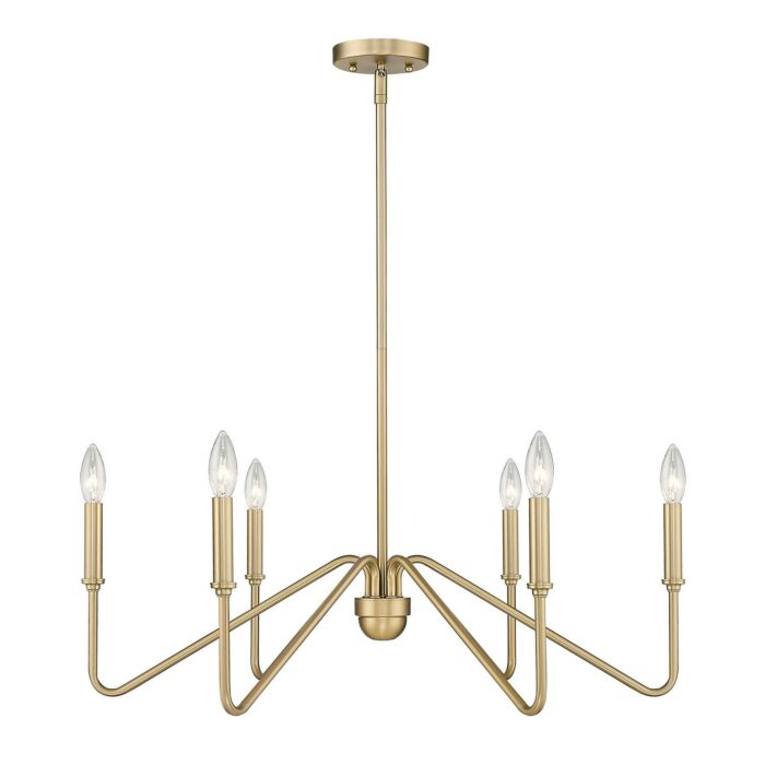 Six Light Chandelier by Golden