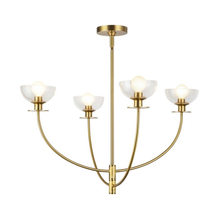 Four Light Chandelier by Alora