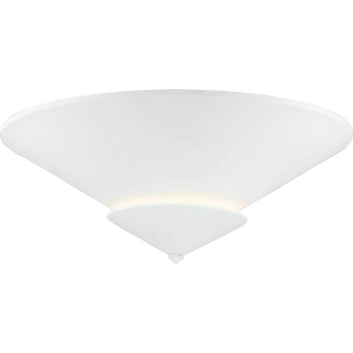 Pinellas 4-Light Flush Mount in White Plaster
