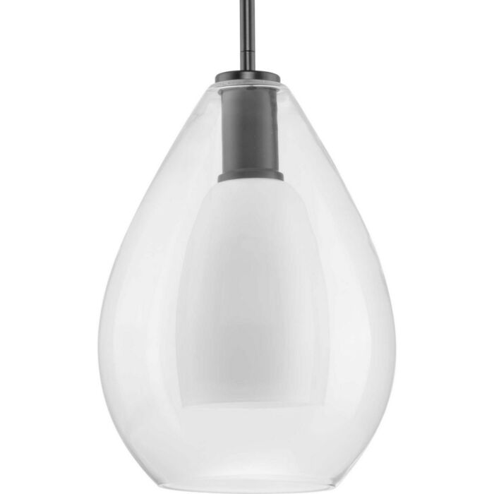 Carillon 1-Light Pendant in Matte Black