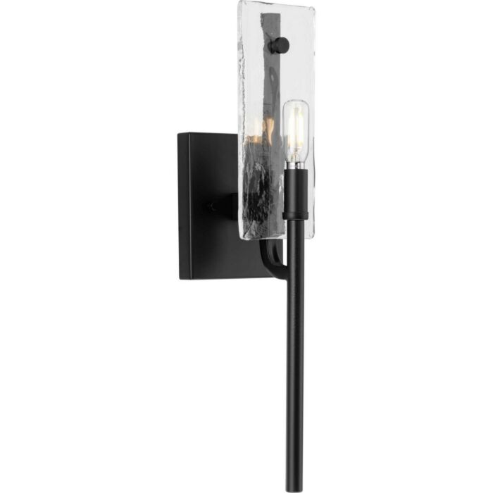 Rivera 1-Light Wall Bracket in Matte Black