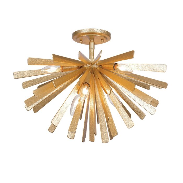 Six Light Flush Mount by Metropolitan