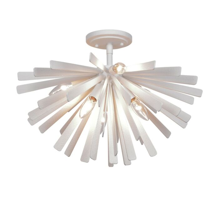 Six Light Flush Mount by Metropolitan