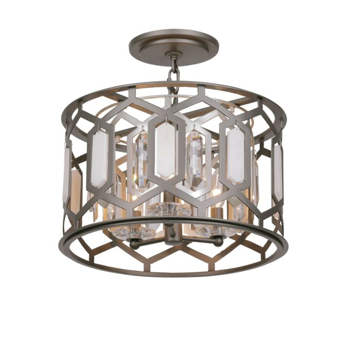 Three Light Semi Flush Mount by Minka-Lavery