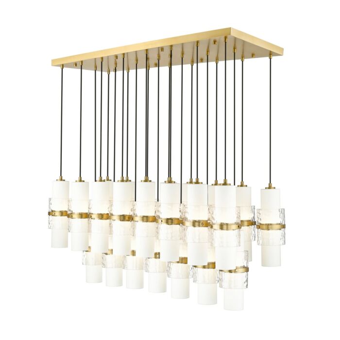 23 Light Linear Chandelier
