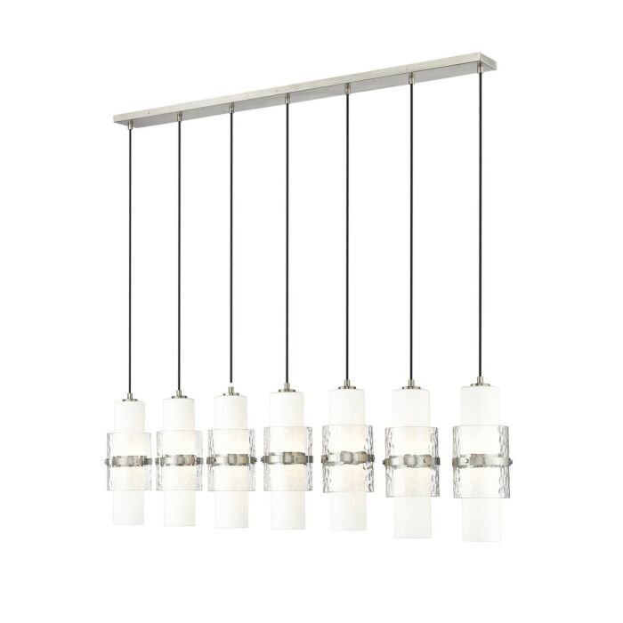 Seven Light Linear Chandelier