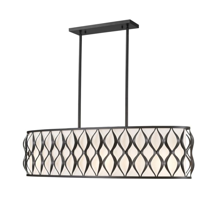 Ten Light Linear Chandelier