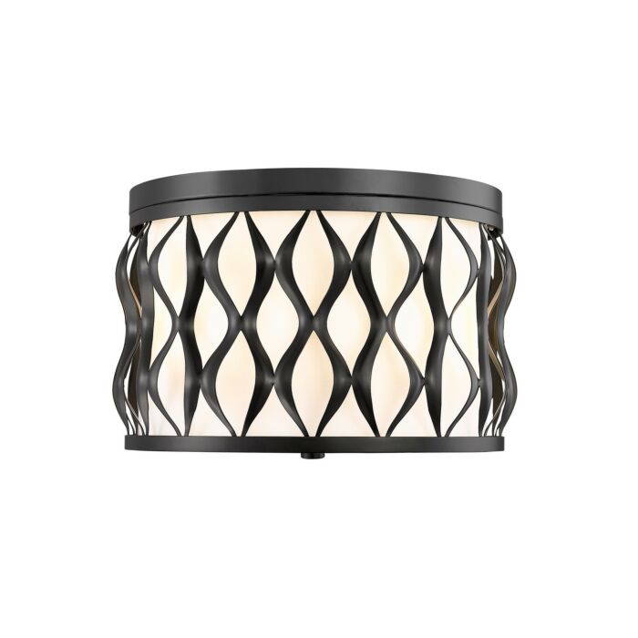 Three Light Flush Mount