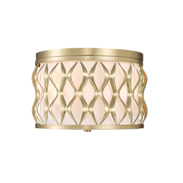 Three Light Flush Mount