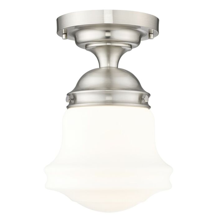 One Light Flush Mount