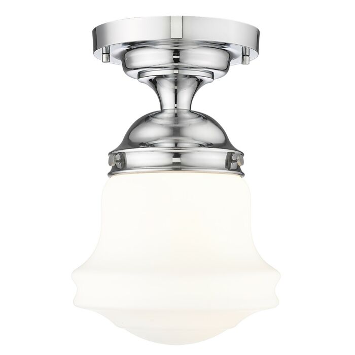 One Light Flush Mount