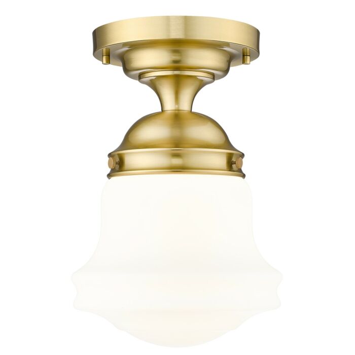 One Light Flush Mount