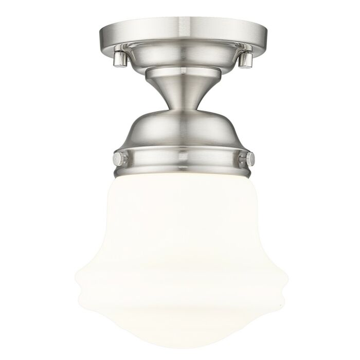 One Light Flush Mount