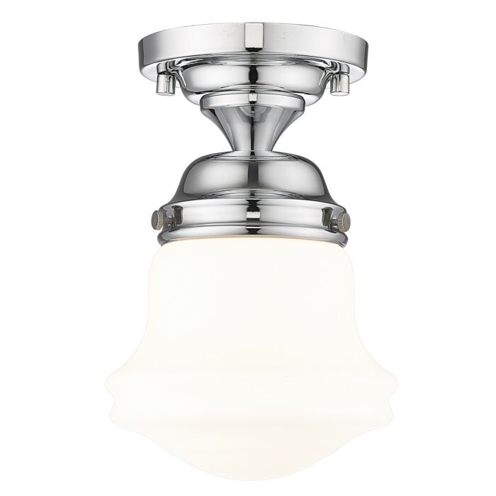 One Light Flush Mount