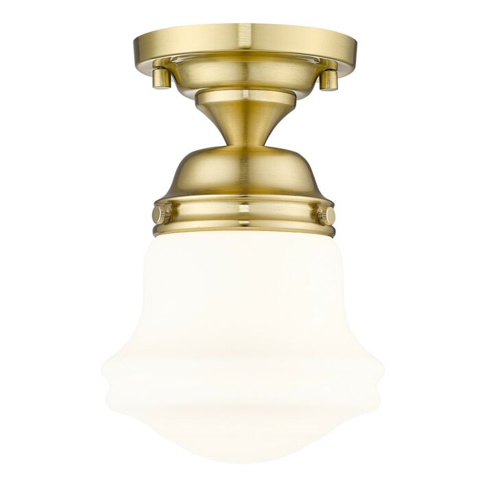 One Light Flush Mount