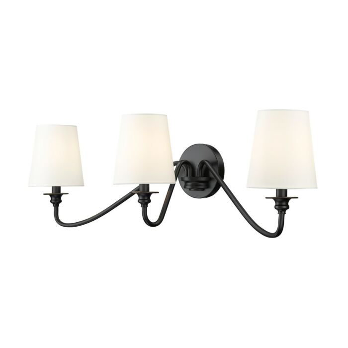 Three Light Wall Sconce