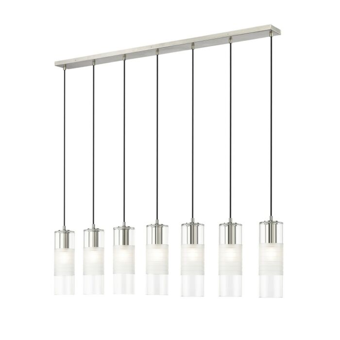 Seven Light Linear Chandelier