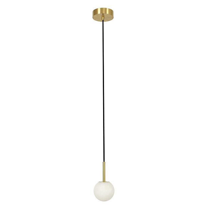 Lucent 1-Light Pendant in Brass