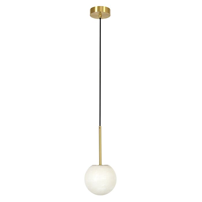 Lucent 1-Light Pendant in Brass