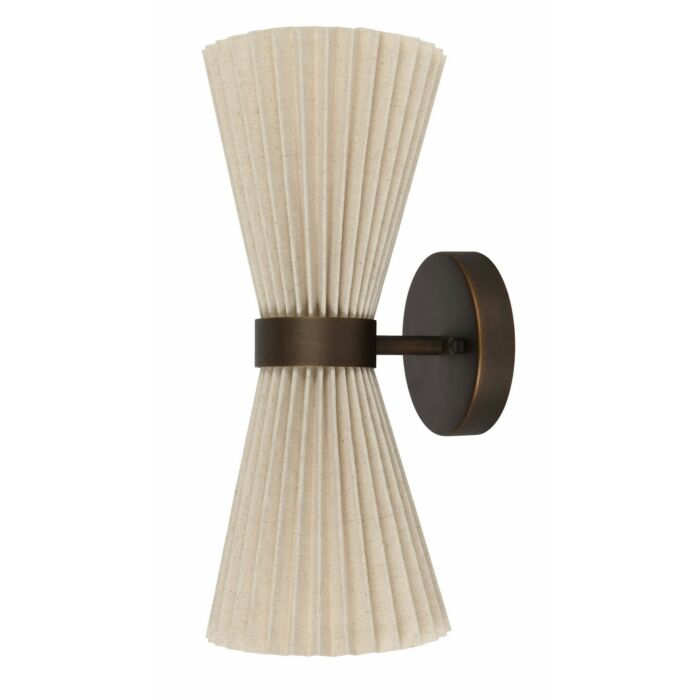 Amore 2-Light Wall Bracket in BronzeNatural