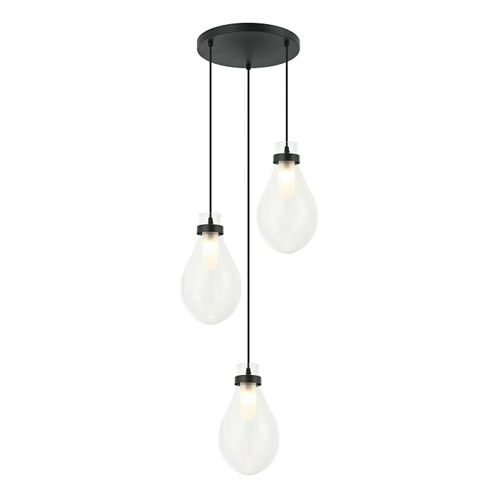 Three Light Pendant by Matteo Lighting