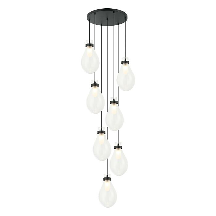 Seven Light Pendant by Matteo Lighting