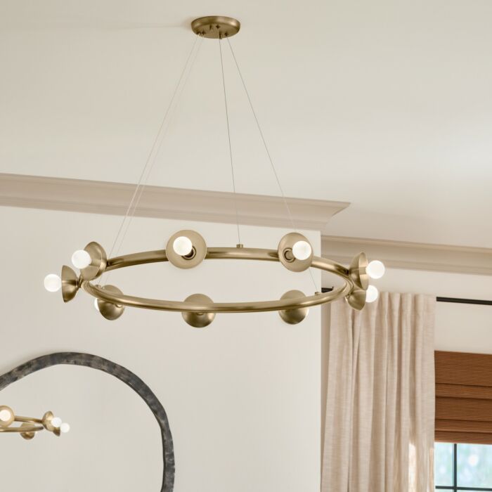 Nine Light Chandelier by Kichler
