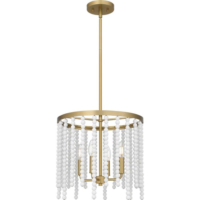 Four Light Pendant by Quoizel