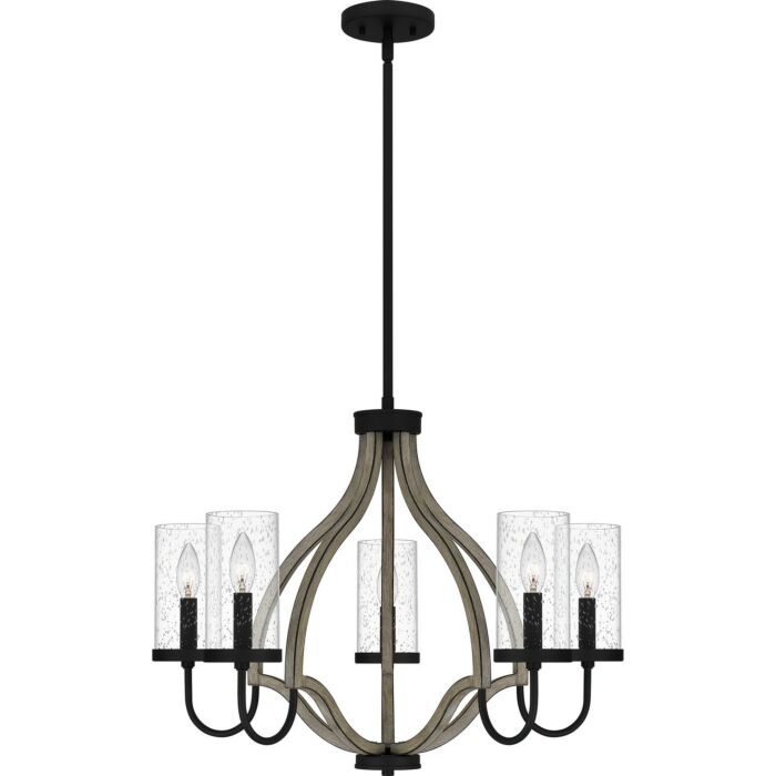 Five Light Chandelier by Quoizel
