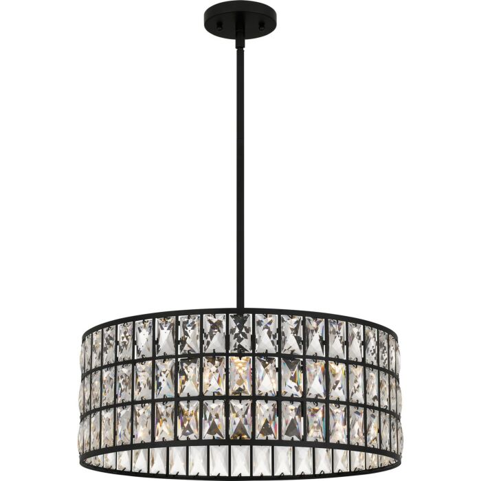 Four Light Pendant by Quoizel