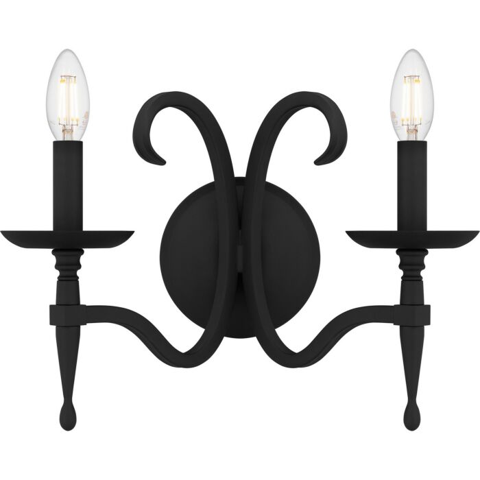 Two Light Wall Sconce by Quoizel