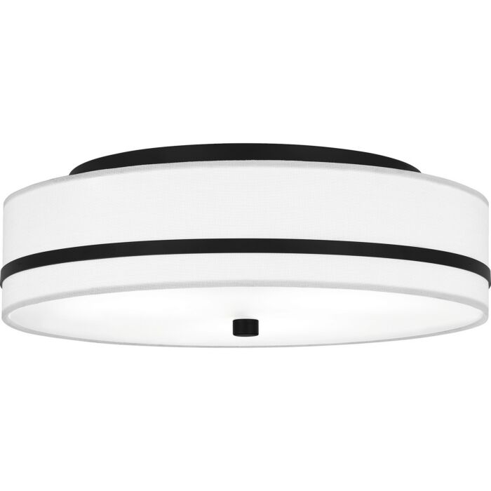 Three Light Flush Mount by Quoizel
