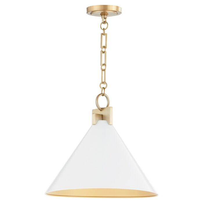 One Light Pendant by Quorum