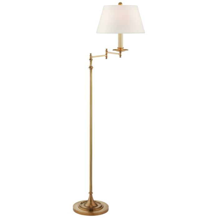One Light Swing Arm Floor Lamp