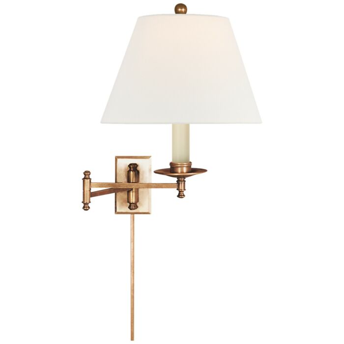 One Light Swing Arm Wall Sconce