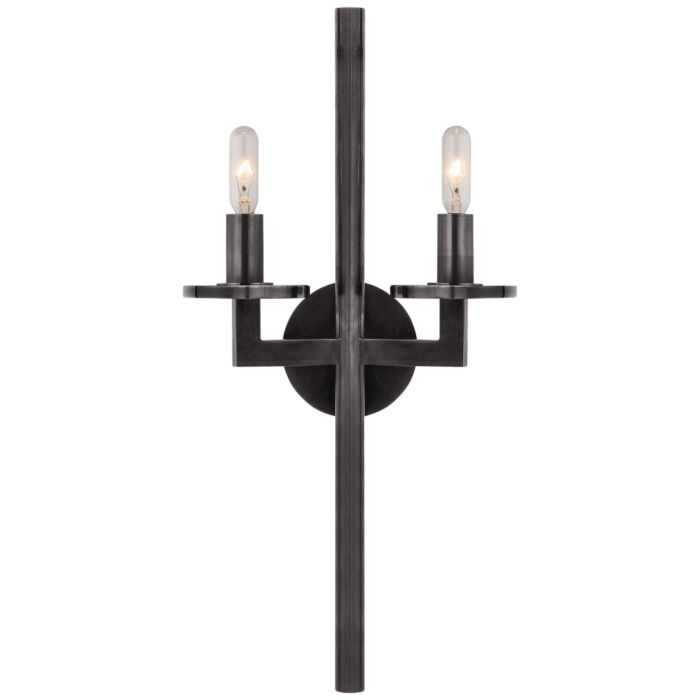 Two Light Wall Sconce